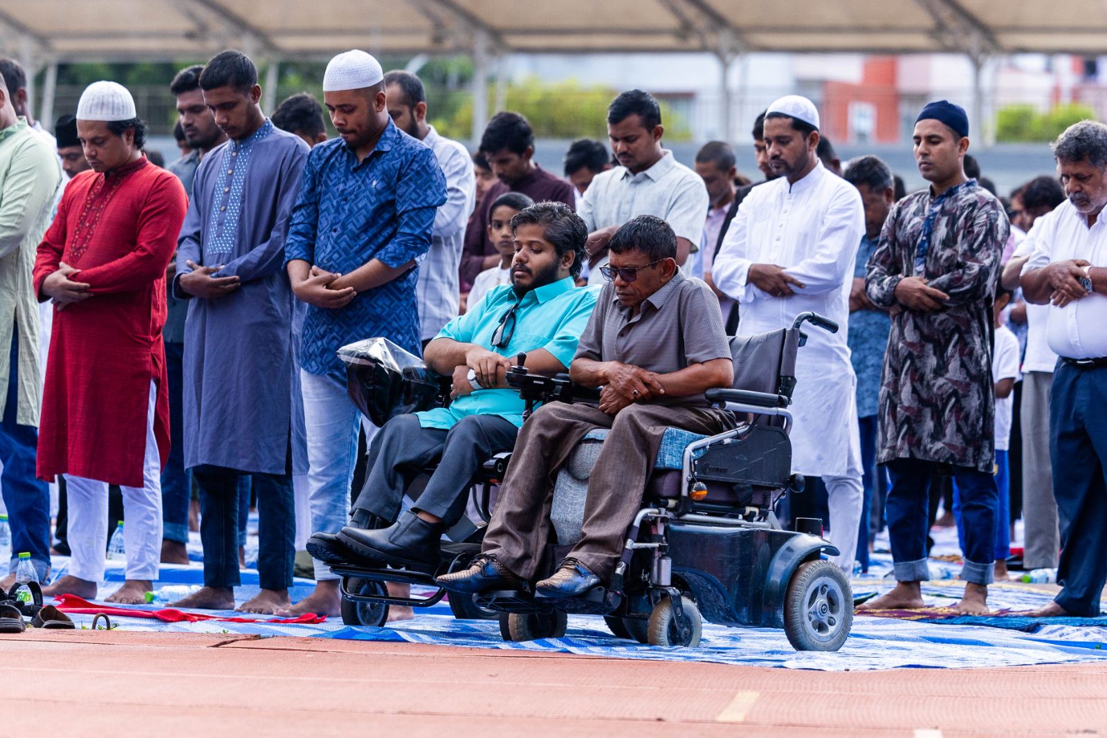މާފަންނު ސްޓޭޑިއަމް ސަރަޙައްދުގައި ކުރެވުނު އަޟްޙާ ޢީދު ނަމާދު