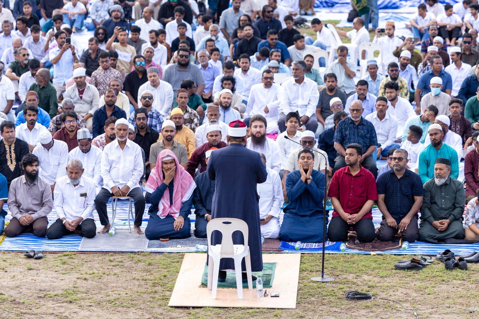 މާފަންނު ސްޓޭޑިއަމް ސަރަޙައްދުގައި ކުރެވުނު އަޟްޙާ ޢީދު ނަމާދު