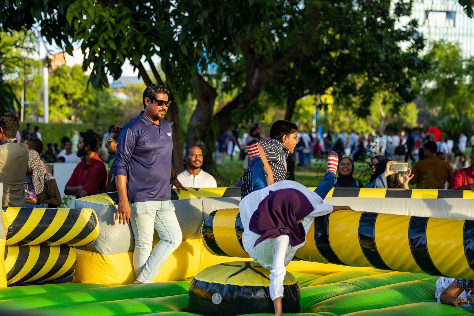2025 ވަނަ އަހަރުގެ އަޟްހާ އީދު ސެންޓްރަލް  ޕާކުގައި ފާހަގަކުރުން